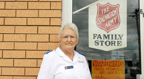 The Salvation Army’s Glenda Gilham is urging residents to be wary of scammers who may be operating in the area. The Salvation Army’s Glenda Gilham is urging residents to be wary of scammers who may be operating in the area.